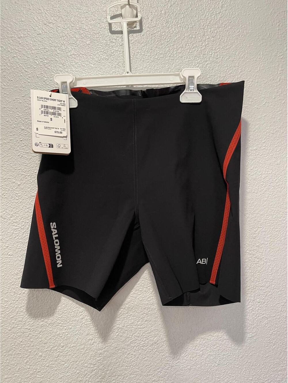 Salomon S/LAB Speed Short Tight W - Deep Black Size S
